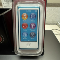 Apple iPod nano 7th Gen A1446 16GB Digital Media Player Blue