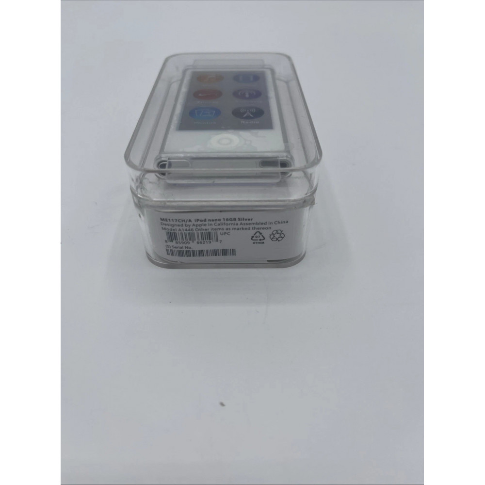 Цифровой медиаплеер Apple iPod nano 7th Gen A1446 память 16GB серебристый