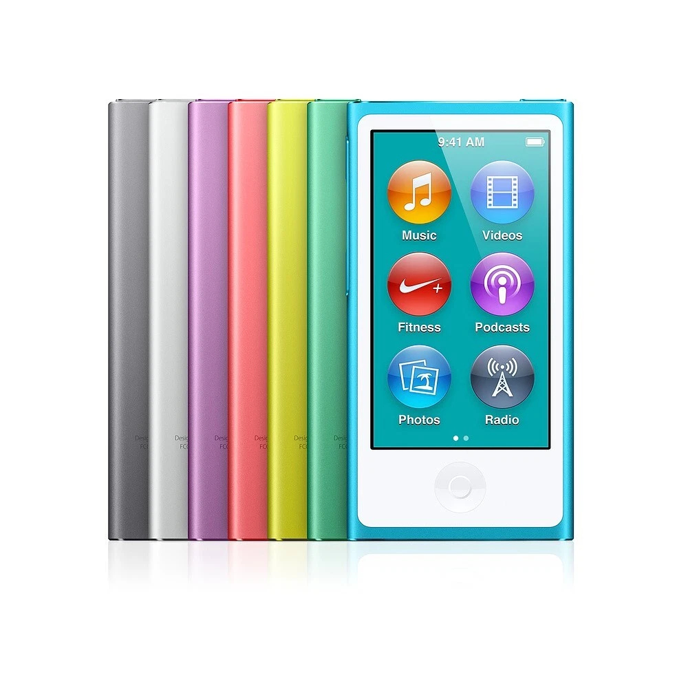 Цифровой медиаплеер Apple iPod nano 7th Gen A1446 память 16GB серебристый