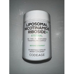 Капсулы для молодости и продления жизни Codeage Liposomal Nicotinamide Riboside+ Eternal Anti-Age 60 штук