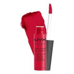 Рідка помада з матовим фінішем Nyx Soft Matte Lip Cream Amsterdam SMLC01 класичний червоний 8 мл