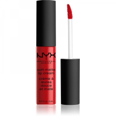 Рідка помада з матовим фінішем Nyx Soft Matte Lip Cream Amsterdam SMLC01 класичний червоний 8 мл