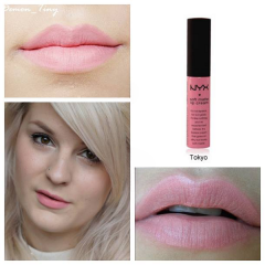 Жидкая помада с матовым финишем Nyx Soft Matte Lip Cream Tokyo SMLC03 светло-розовая 8 мл