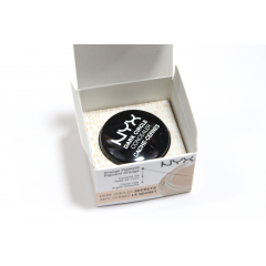 Pigmented concealer masking dark circles under the eyes NYX Professional Makeup Dark Circle Concealer shade Fair DCC01