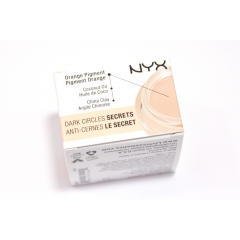 Pigmented concealer masking dark circles under the eyes NYX Professional Makeup Dark Circle Concealer shade Fair DCC01