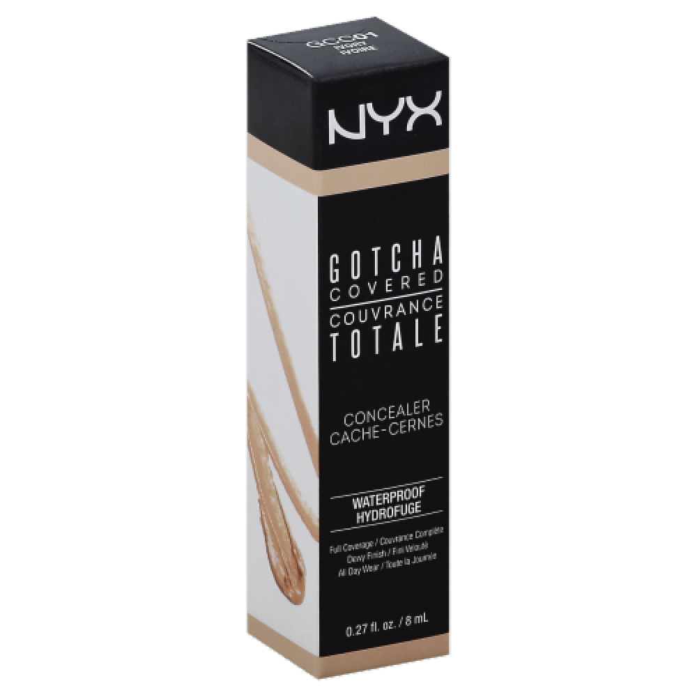 Nyx Cosmetics Gotcha Covered Full Coverage Concealer Ivory GCC01 Waterproof
