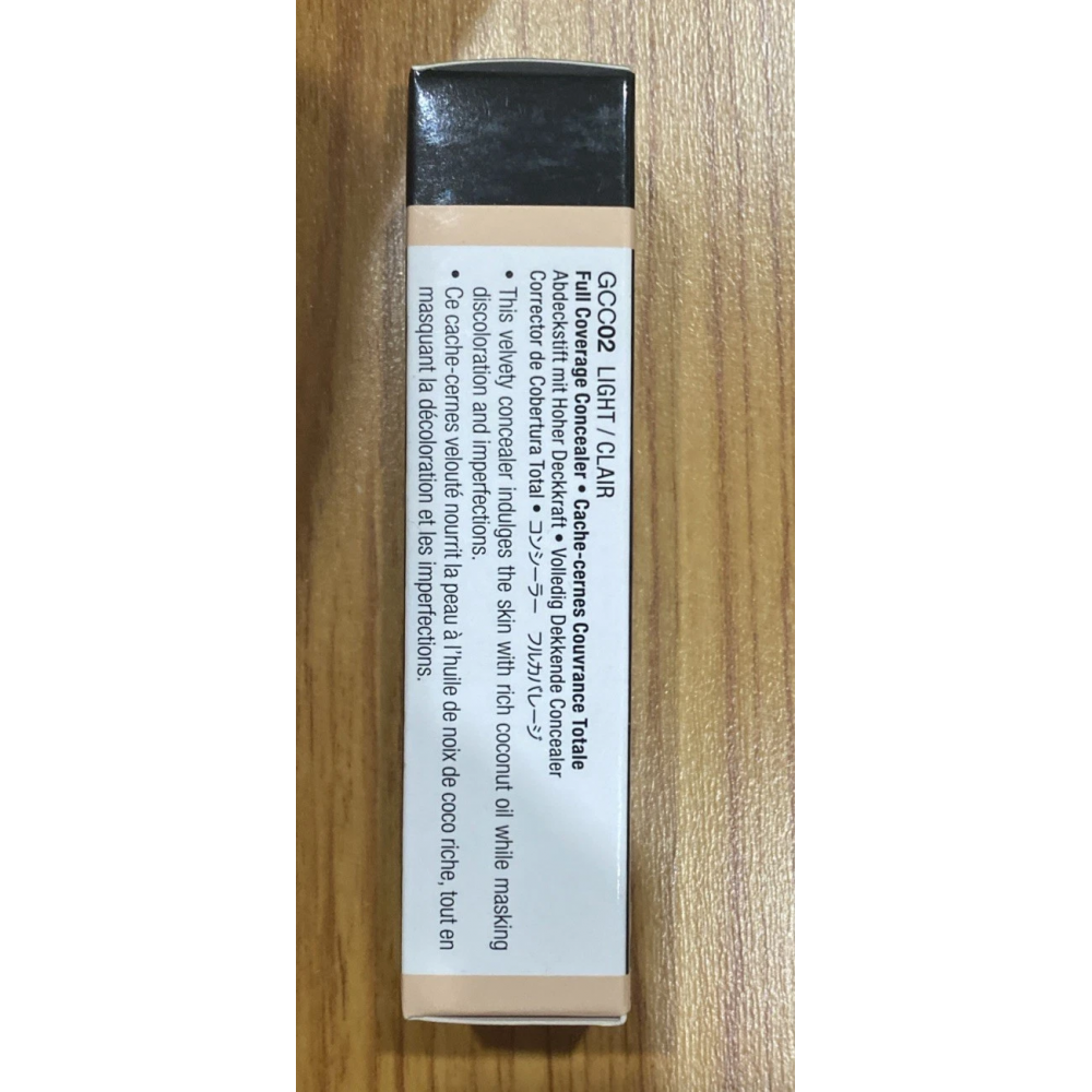 Concealer with full coverage Nyx Cosmetics Gotcha Covered Light GCC02 waterproof