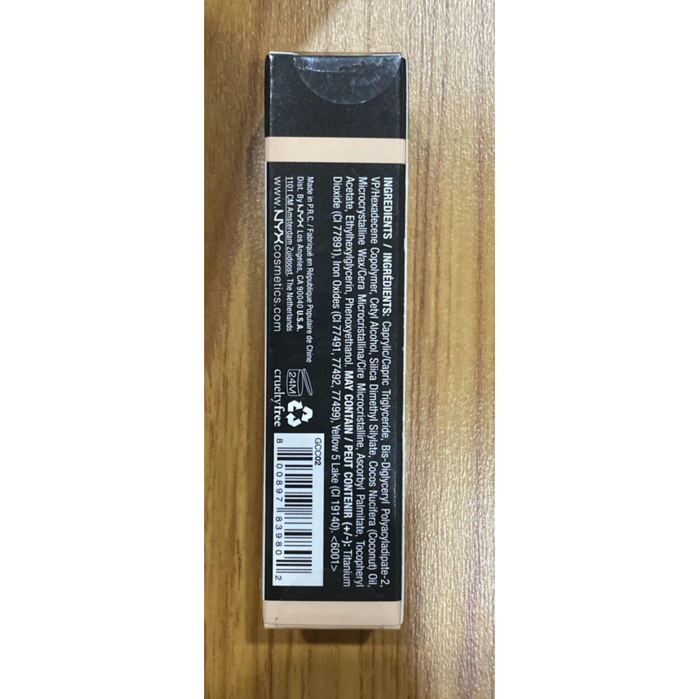 Concealer with full coverage Nyx Cosmetics Gotcha Covered Light GCC02 waterproof