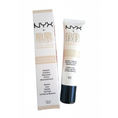 Мінеральний ББ-крем тональний NYX Professional Makeup BB Cream відтінок Nude BBCR01 30 мл