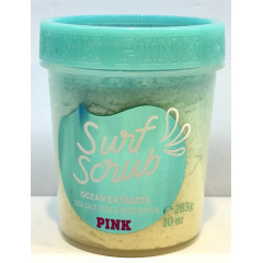 Exfoliating body scrub with sea salt Victoria's Secret Pink Surf Scrub Ocean Extracts 283 g