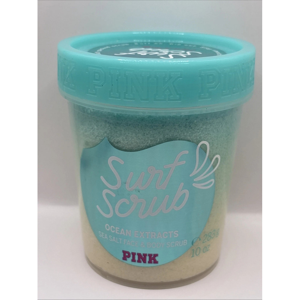 Отшелушивающий скраб для кожи с морской солью Victoria`s Secret Pink Surf Scrub Ocean Extracts 283 г
