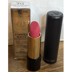 Lancome L'Absolu Rouge Drama Matte 313 Rose Fulminate bright pink long-lasting matte lipstick 3.4 g