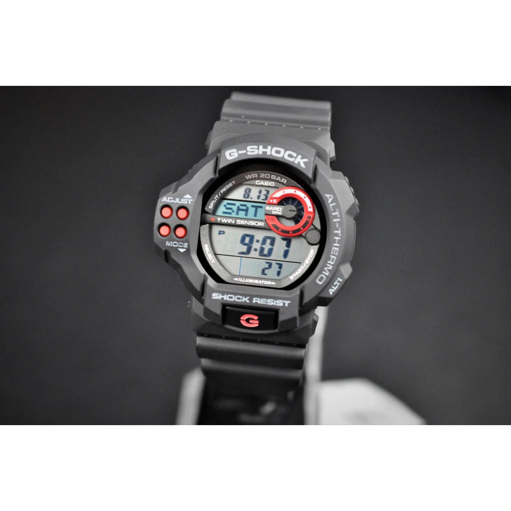 Waterproof men's wristwatch with altimeter Casio G-Shock GDF-100-1A