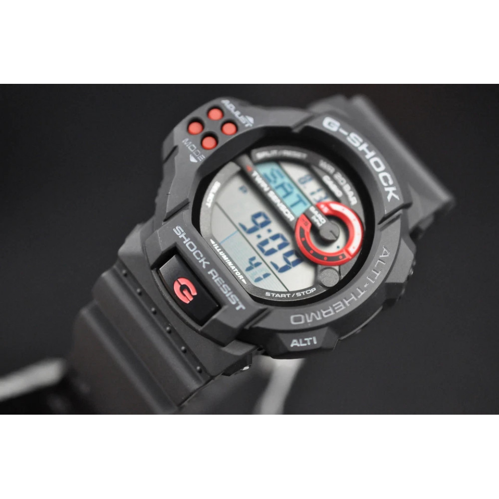 Waterproof men's wristwatch with altimeter Casio G-Shock GDF-100-1A