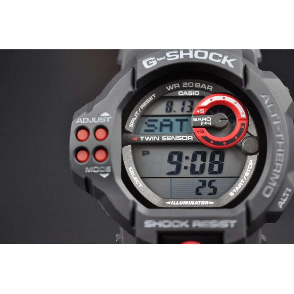 Waterproof men's wristwatch with altimeter Casio G-Shock GDF-100-1A