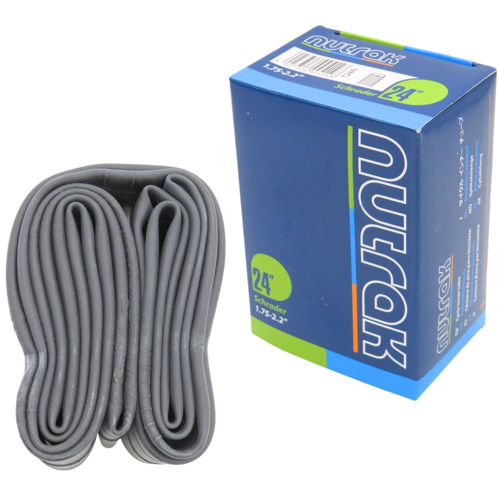 Nutrak Schrader Valve Bicycle Tube 24" (61 cm) 24x1.75-2.2"