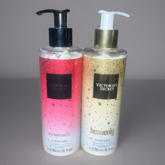 Набор парфюмированных лосьонов для тела с шиммером для женщин Victoria's Secret Heavenly и Bombshell 2х236 мл