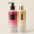 Set of shimmering body lotions for women Victoria's Secret Heavenly and Bombshell 2x236 ml
