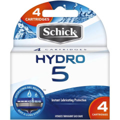 Змінні касети для бритви Schick Hydro 5 Power Select and Groomer 4 шт