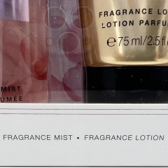 Подарочный набор для женщин Victoria's Secret Velvet Petals: парфюмированный спрей и лосьон для тела по 75мл