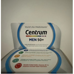 Мультивитаминный комплекс Centrum Men 50+ для мужского здоровья после 50 лет 30 шт срок годности 06/2026