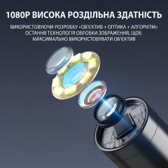 Ендоскоп технічний Yijia G453 дисплей 4,3 дюйма жорсткий кабель 5 метрів