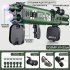Toy rocket launcher bazooka Lohui M202 with 12 glowing projectiles and protective goggles