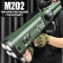 Toy rocket launcher bazooka Lohui M202 with 12 glowing projectiles and protective goggles