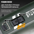 Toy rocket launcher bazooka Lohui M202 with 12 glowing projectiles and protective goggles
