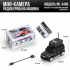 Мини-машинка с FPV-камерой и управлением со смартфона WLtoys 6406 черная масштаб 1:64