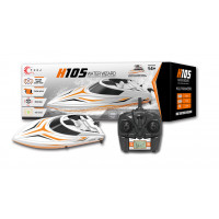 High-speed remote-controlled boat Tianke H111 scale 1:38 600mAh battery orange