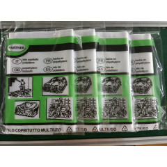 Dustproof transparent polyethylene film for furniture 4 x 10 m