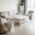 Dustproof transparent polyethylene film for furniture 4 x 10 m