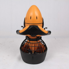 Underwater electric scooter for swimming and snorkeling 24V 6Ah orange