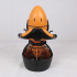 Underwater electric scooter for swimming and snorkeling 24V 6Ah orange