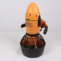 Underwater electric scooter for swimming and snorkeling 24V 6Ah orange