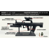 Металлическая модель штурмовой винтовки QBZ-95 в масштабе 1:3 с кейсом