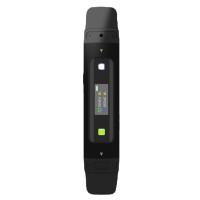 Электронный тренажер для легких с датчиком объема вдоха и выдоха Breathing Trainer Smart-V1 черный