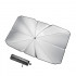 Universal titanium-silver car sunshade umbrella for the windshield 150*85 cm