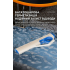 Electric water gun HKS-030 with a 400 ml tank, blue and white
