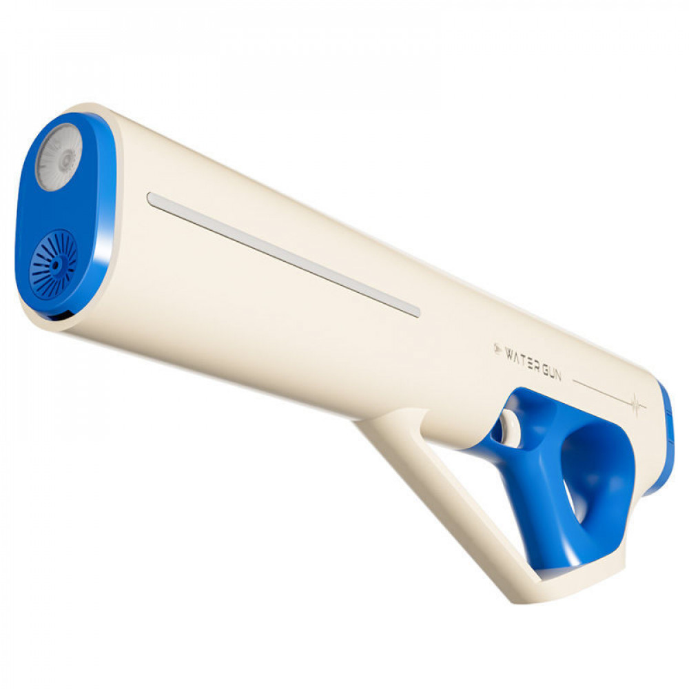 Electric water gun HKS-030 with a 400 ml tank, blue and white
