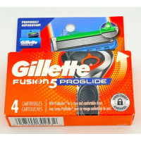 Replacement razor blades for Gillette Fusion5 ProGlide set of 4 pieces