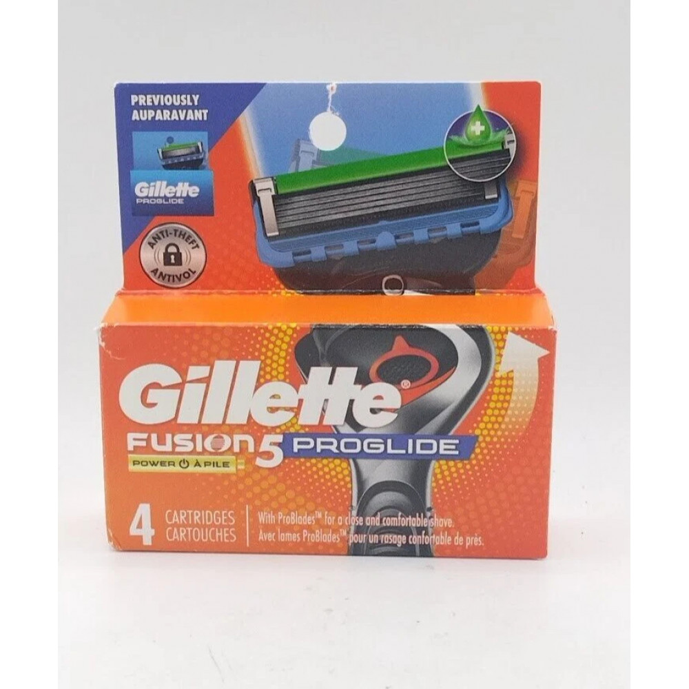 Сменные кассеты для бритья Gillette Fusion5 ProGlide набор из 4 штук