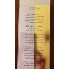 Кисть из синтетического ворса ZOEVA 108 Face Finish для нанесения пудры Rose Golden Vol. 2