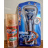 Мужской набор для бритья Gillette Fusion Power Phenom (станок 2 кассеты гель HydraGel 71 г)