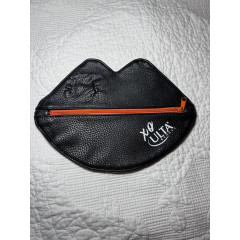 Women's cosmetic bag-wallet made of eco-leather NYX Professional Makeup Ulta Xo Lippie Love black lips