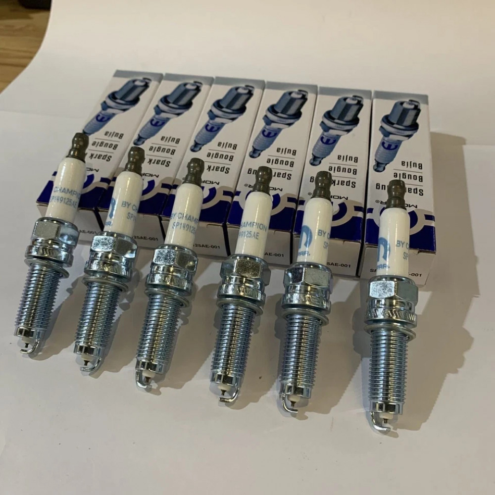 Set of 6 iridium spark plugs Mopar SP149125AF for Chrysler Dodge Jeep with 3.6 engine