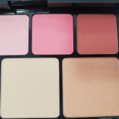 Палетка для макияжа лица и глаз Nyx Butt Naked Eyes S122 (15 теней 4 румян 1 бронзер 2 хайлайтера)