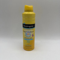 Водостійкий захисний спрей від сонця для дітей Neutrogena Beach Defense Kids SPF 70 флакон 184 г