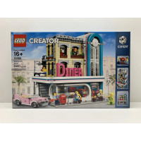 Конструктор Lego Creator Expert Downtown Diner 10260 для детей от 16 лет (2480 деталей и 6 минифигурок)